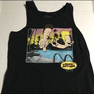 Beavis and butthead tank top mtv large